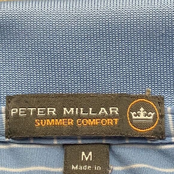 Mens Peter Millar Summer Comfort Golf Polo Performance‎ Shirt - Picture 3 of 6